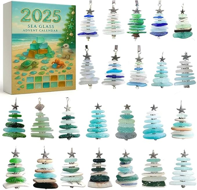Nerocky 2025 Sea Glass Advent Calendar